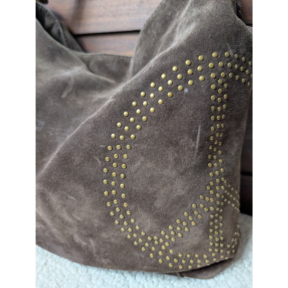 Lucky Brand Hobo Style Bag Brown - Picture 5 of 14